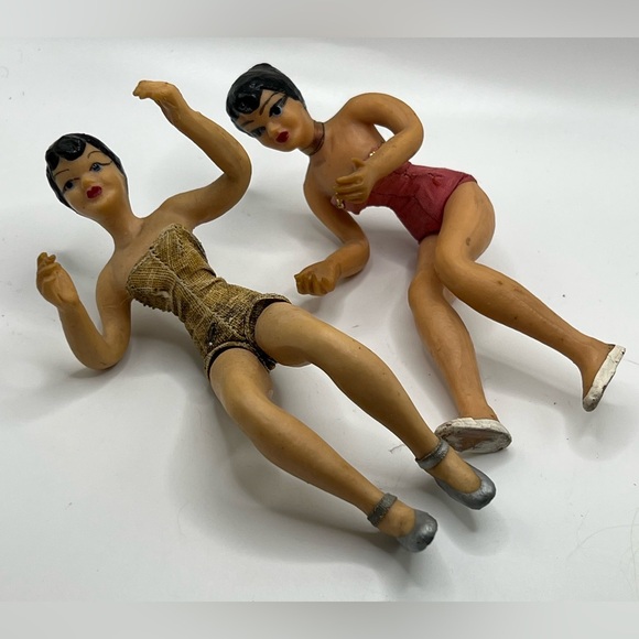Vintage 1950s Flagg International Dancer Dolls - Picture 1 of 5